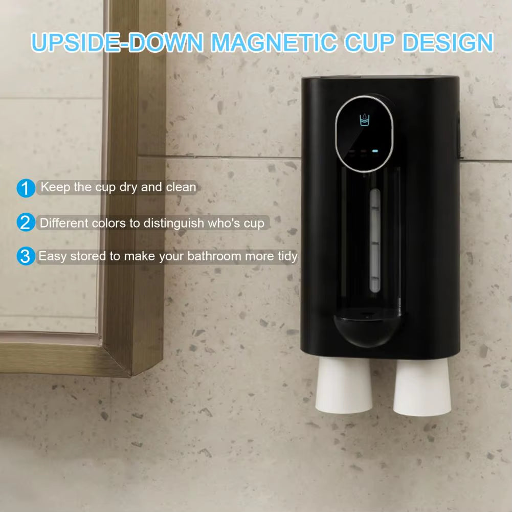 540ML Automatic Automatic Mouthwash Water Dispenser Smart Induction Wall Hanging Oral Irrigator Care Mouthwash Machine